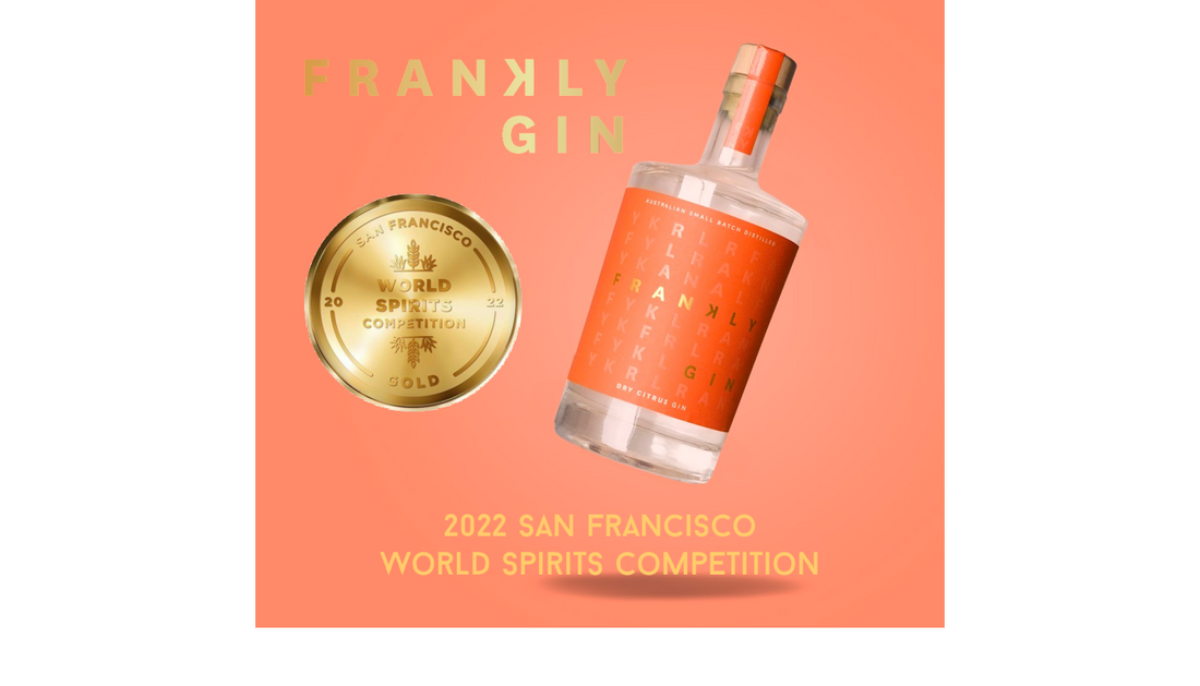 Frankly Gin Wins Gold again!